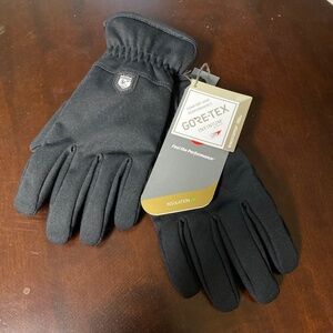 NEW! Hestra Gloves • Women's Size 6 • Black • Windstopper Ski Gloves